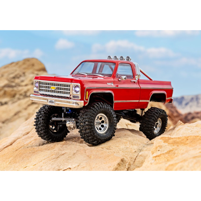 Traxxas TRX-4M Chevrolet K10 1/18 Red – Повноцінний комплект з акумулятором та зарядним пристроєм