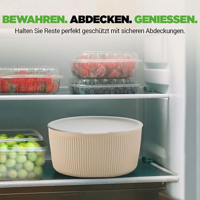Набір посуду NutriChef 18 частин з кераміки кремового кольору з знімними ручками. Підходить для індукційних плит, всіх типів плит, духовок. Антипригарне покриття, компактний, можна складати.