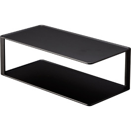 Прямокутний посуд, сталь, мінімалістичний дизайн (чорний (чорний 19-3911TCX)), 5641 ВЕЖА