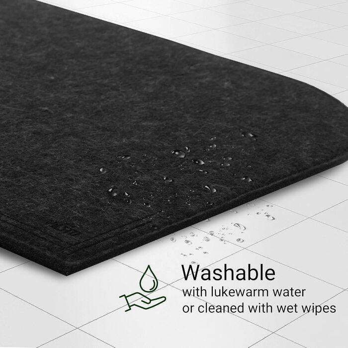 Набір килимків на стіл VILSTO, 18 шт., миючі, для посуду, столових приборів, декор кухні, зеленого кольору