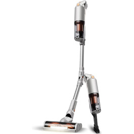 Турботріонік StormStick: Вертикальний пилосос 120 Вт з фільтром MIF, 5 м кабелем, 11 кПа, циклонна технологія (сріблястий)