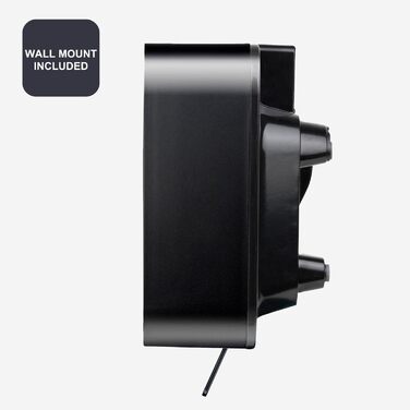 Конвектор BLACK+DECKER BXCSH1800E, 1800 Вт, чорний, з можливістю кріплення на стіні