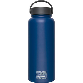 Пляшка для напоїв Insul з широким горлом 360 1л Темно-синя пляшка для води 2018 року