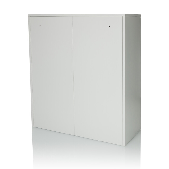 Шафа для документів COLOR AS, 105 x 90 x 40 см, металева, світло-сіра, hjh OFFICE