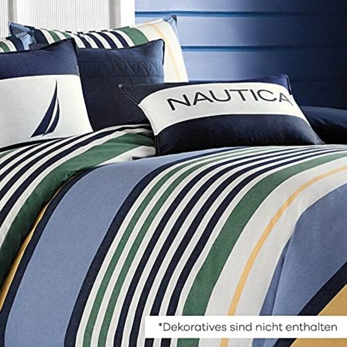 Комплект постільної білизни Nautica Home Dover 100 бавовна атлас 155х220 см наволочка 80х80 см