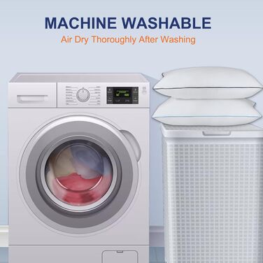 Подушка для вагітних та годування Flanhorest з ефектом пам'яті (Memory Foam), довга анатомічна подушка для сну на боці, біла, розмір Queen (набір 2 шт)