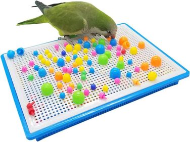 ПобажанняМар папуга набір іграшок 4 шт. и пташиний інтелект тренувальна іграшка