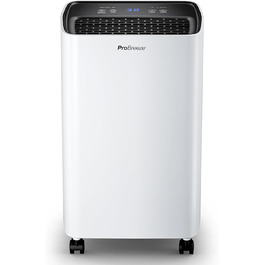 Електричний осушувач повітря Pro Breeze 20 л/24г з режимом прання, датчиком вологості та таймером. Захист від плісняви, для приміщень до 35 м²
