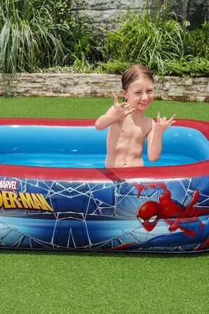 Дитячий надувний басейн Bestway Spider-Man 200x146x48 см