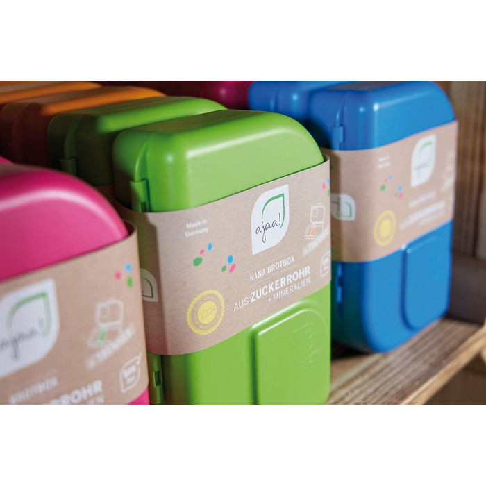 Органічна коробка для сніданку-ланч-бокс з поновлюваної сировини без меламіну, без пластифікаторів, таких як BPA(червоний)