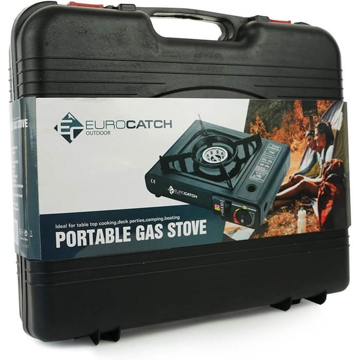 Газовий набір для кемпінгу Outdoor з 8 балончиками газу - портативний газовий пальник для відпочинку на природі