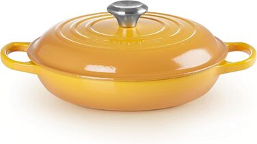 Le Creuset Signature Казанок з чавуну, Ø 30 см, 3,5 л, Azure (Coastal Blue), для всіх типів плит, включаючи індукцію