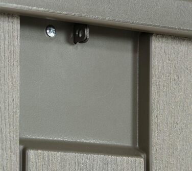 Садовий ящик для зберігання Lifetime 60089, 127x64x67 см, коричневий, стійкий до УФ-випромінювання