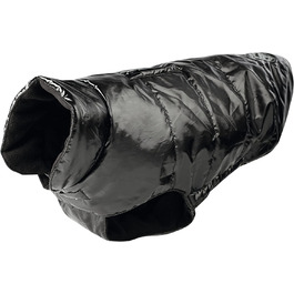 Пальто для собак HUNTER Tampere, зимове пальто, стьобане, водовідштовхувальне, ватяне, на флісовій підкладці, 30, чорне, 30 чорне