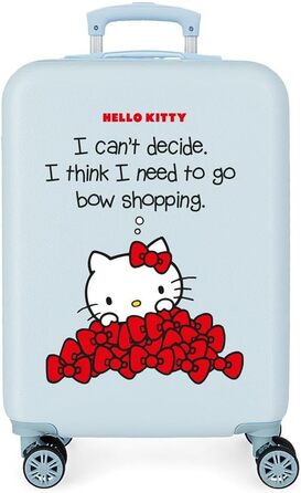 Дитячий багаж Hello Kitty Bow, 38x55x20 см, синій