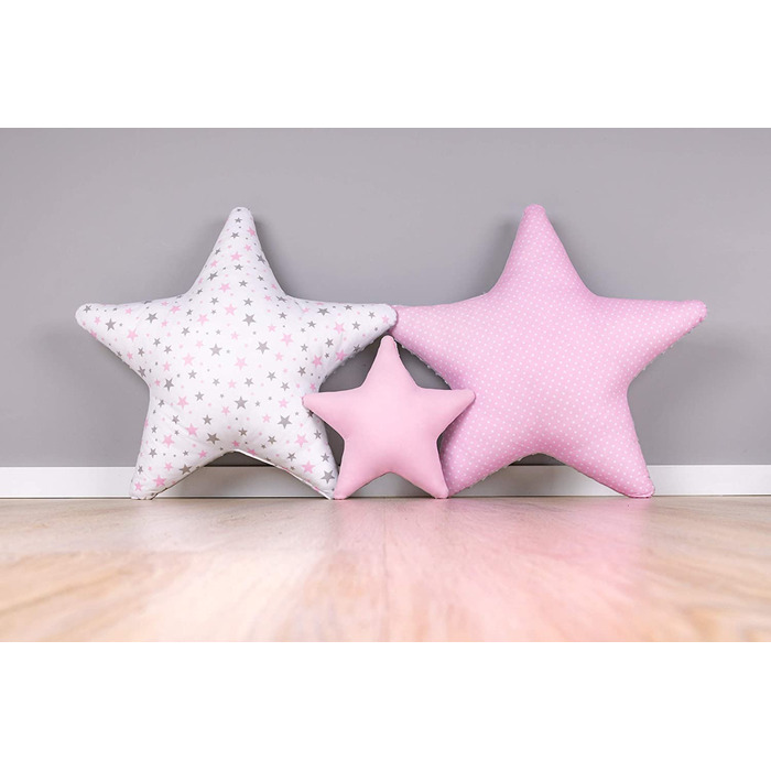 Набір з 3 подушок у вигляді зірок