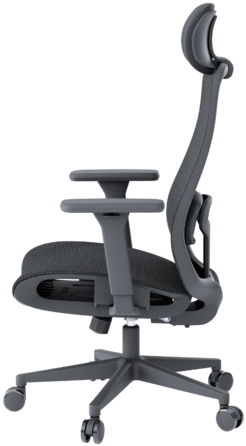 Крісло офісне OfficePro Wave OC670-B-B-B