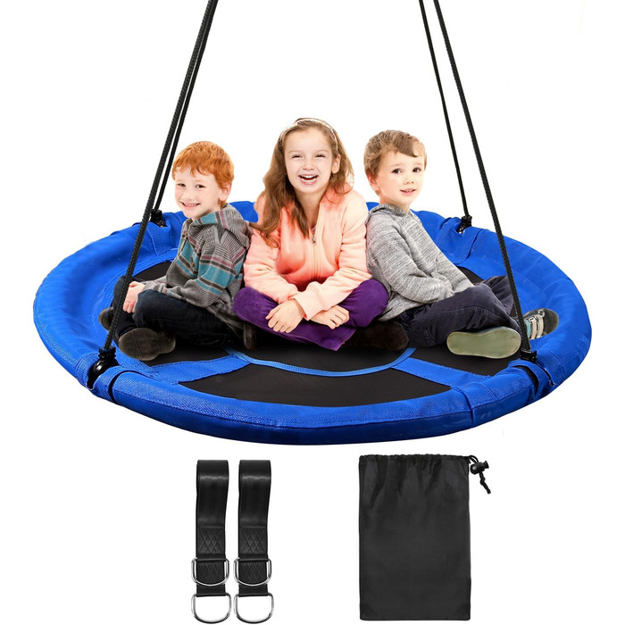 Шоукель REDCAMP Ø 110 см, водостійкий Textilene, для саду та майданчика, блакитний