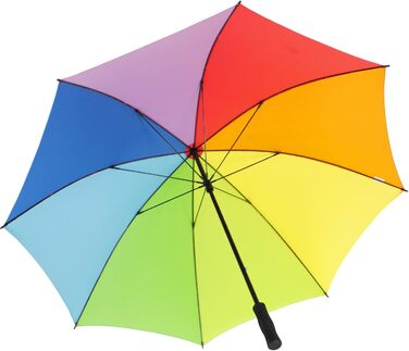 Легка парасолька з повного скловолокна для 2 осіб - розмір XXL - дуже міцна - парасолька для гольфу (веселка)