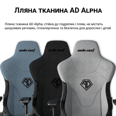 Крісло ігрове Anda Seat T-Pro 2 Blue/Black Size XL