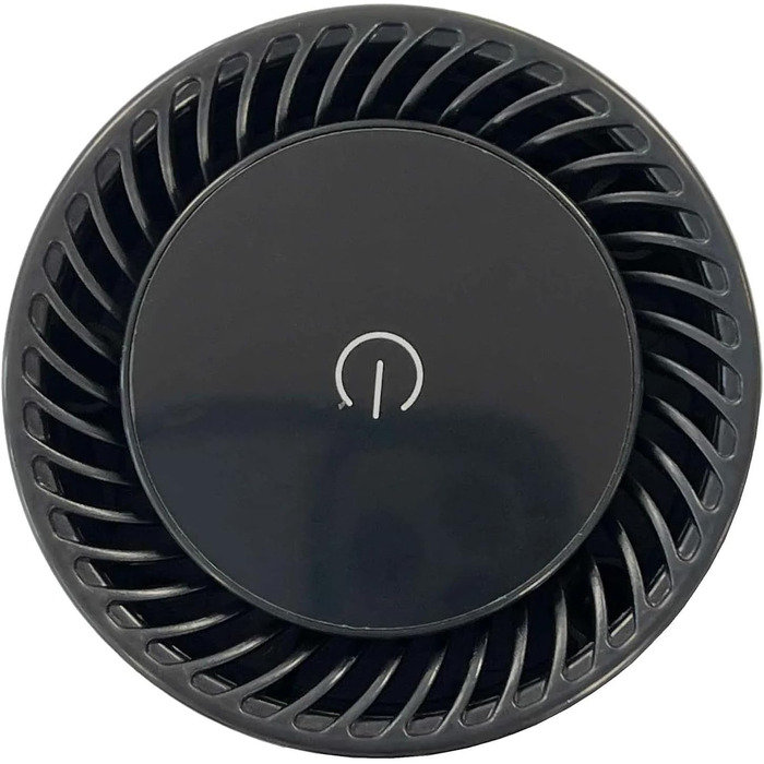 Повітряний очисник JVC KS-AP120 з фотокаталiтичною системою, CADR 8,5 м³/год, фільтр EPA E12, UV-фільтр, іонізатор, 2 режими очищення, 12 Вт, USB, сенсорне управління