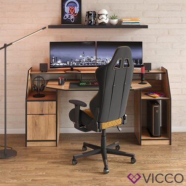 Ігровий стіл Vicco Joel, 179,8 x 65,5 см (Дуб Голдкрафт)