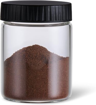 Електрична кавомолка Tchibo з керамічним жорном, регульований помел, срібна (з акумулятором)