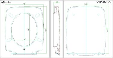 Сидіння для унітазу Ideal Standard T629801 Cantica з плавним закриттям