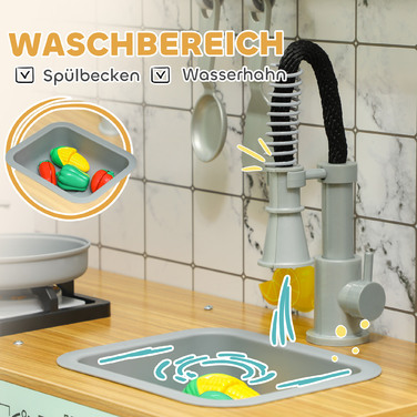 Дитяча кухня для гри, ігровий набір 