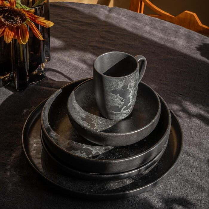 Набір з 4 чашки Disney з зображенням Мікі Мауса, 30 cl, офіційно ліцензований