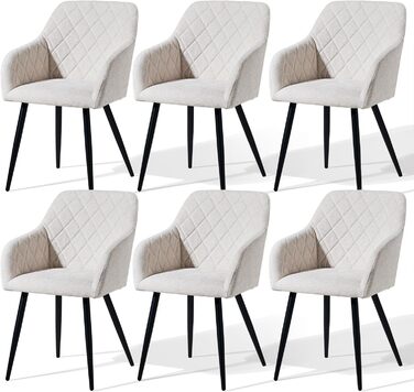 Крісла для їдальні CLIPOP, комплект. М'які крісла з оксамитовим покриттям для вітальні, кухні, їдальні. З металевими ніжками та підлокітниками. Оксамит, зелений колір.