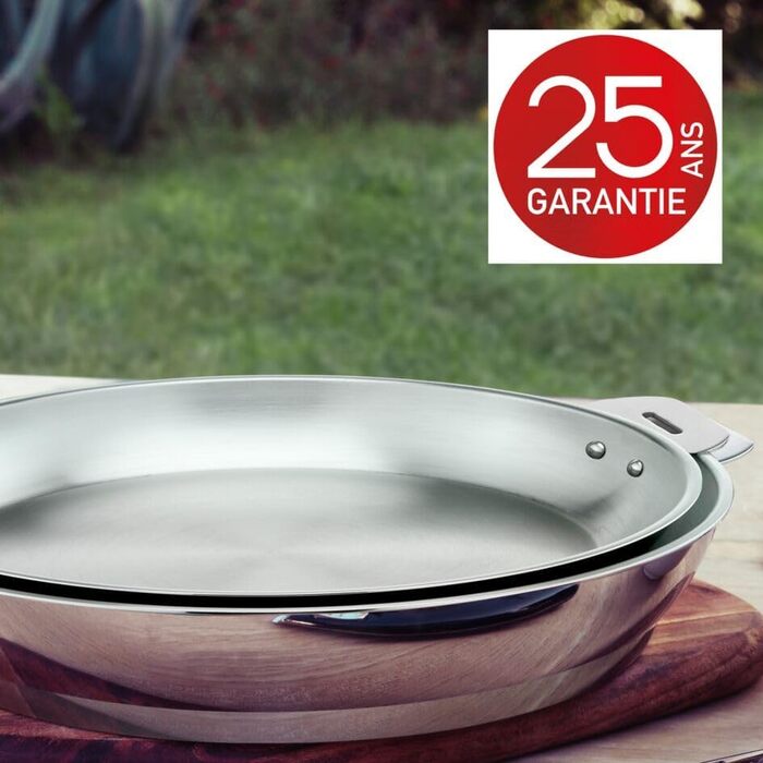 Набір каструль Lagostina Salvaspazio 4 шт. з нержавіючої сталі 18/10, знімний чорний ручка, Ø 16, 18, 20 см, для всіх типів плит, з трьохшаровим дном