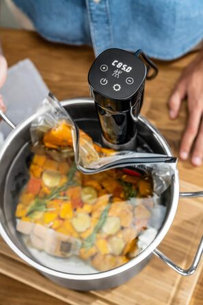 Стік ZWILLING ENFINIGY Sous-vide, точне налаштування температури, інтуїтивно зрозумілий сенсорний дисплей, чорний