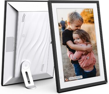 Цифровий фоторамка Cytem 10.1 дюйма | Wi-Fi, FrameO, 32GB, сенсор руху, автоповорот, IPS 16:10, сенсорний екран, чорно-білий