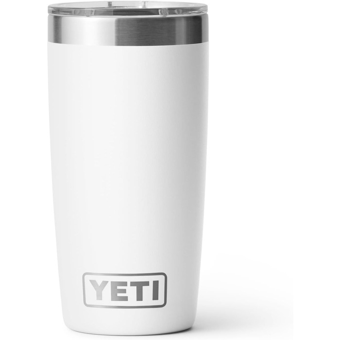 Термос YETI Rambler з кришкою MagSlider, білий, 10 oz (296 мл)