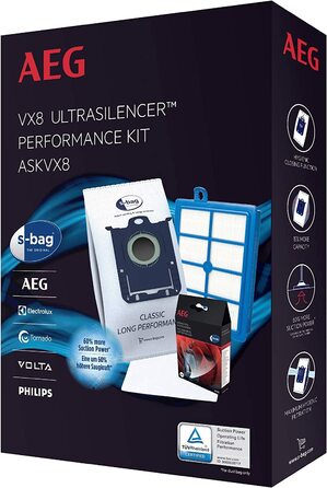 Комплект фільтрів для AEG ASKVX8 Performance Kit для VX6-8