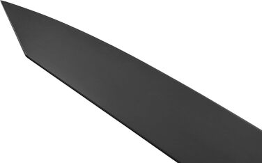 Набір кухонних ножів Wakoli Titanium Noir (5 предметів) з бруском - професійний набір кухонних ножів з титановим покриттям, нержавіюча сталь, чорне покриття, магнітний брусок