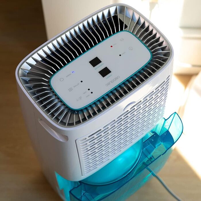 Зволожувач повітря Cecotec Big Dry 4000 Expert Connected: 10л/день, Wi-Fi, R290, LED, 105м³/год, 40-80%