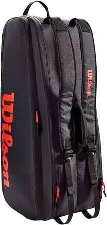Тенісні сумки Wilson Unisex-Adult Tour TNS Bag (12 ракеток, Червоний / Чорний)