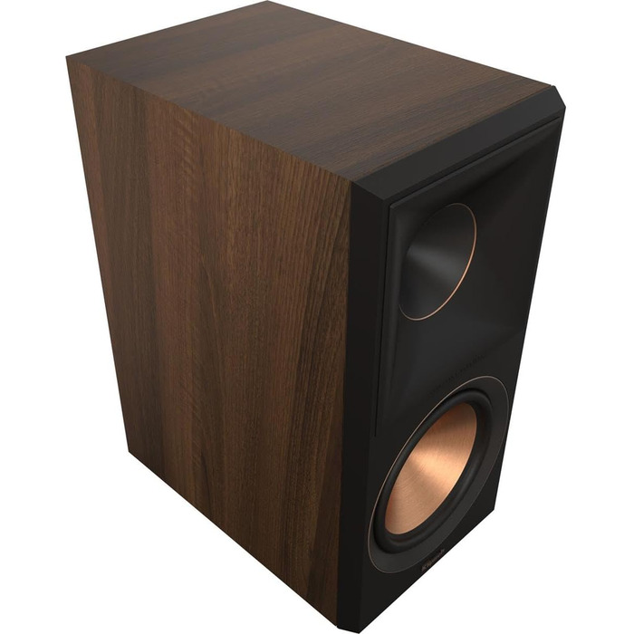 Поличкова акустика Klipsch RP-600M II, 1 пара, рупор Tractrix 90x90, низькочастотний динамік 16,5 см, горіх