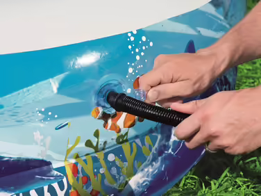 Надувний сімейний басейн Bestway Sea Ground 262x157x46 см