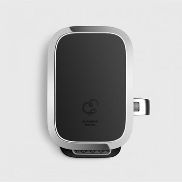 Чайоварка-робот Karaca Çaysever Pro 4-в-1: чайник, фільтр-кавоварка, 2500W, чорний/хром, з індикатором свіжості та голосовими підказками, об'єм 0,8 л (чайник) та 1,5 л (резервуар для води)