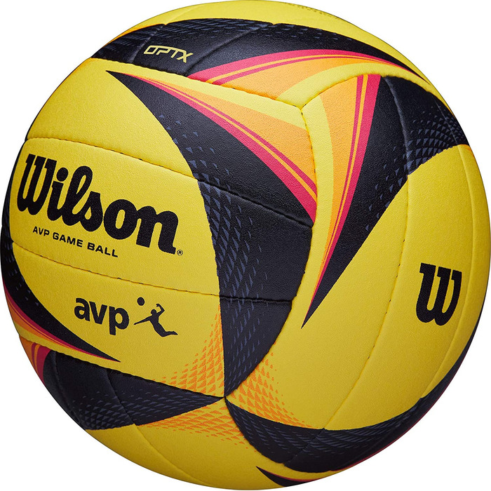 Волейбольний м'яч Wilson OPTX AVP VB жовто-чорний