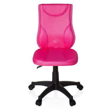 Дитячий письмовий стілець / дитяче крісло KIDDY BASE Pink hjh OFFICE