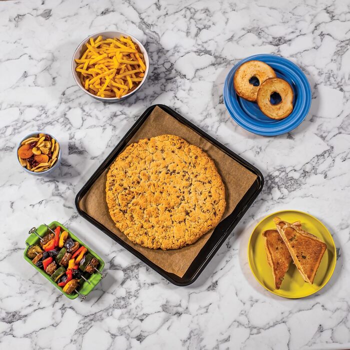 Ninja Foodi Міні-піч 8-в-1 SP101EU: Air Fry, Гриль, Випічка, та інші функції | Срібно-чорний колір