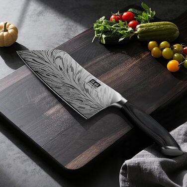 Японський кухонний ніж SHAN ZU з порошкової сталі, професійний шеф-ніж, 18 см