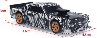 Радіокерований автомобіль Toucan RC Hobby RTR 4x4, 1/43, повнорозмірне керування, висока швидкість - в наявності в Україні