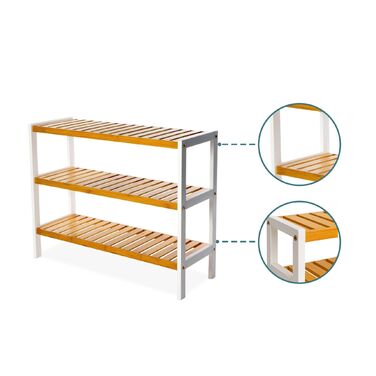 Стелаж для взуття Relaxdays з бамбука