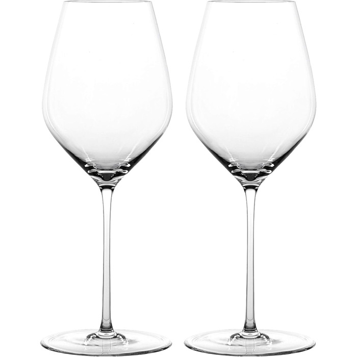 Набір келихів для білого вина з 2 предметів, кришталевий келих, 420 мл, Highline, 1700162 набір келихів для білого вина, 2 шт.