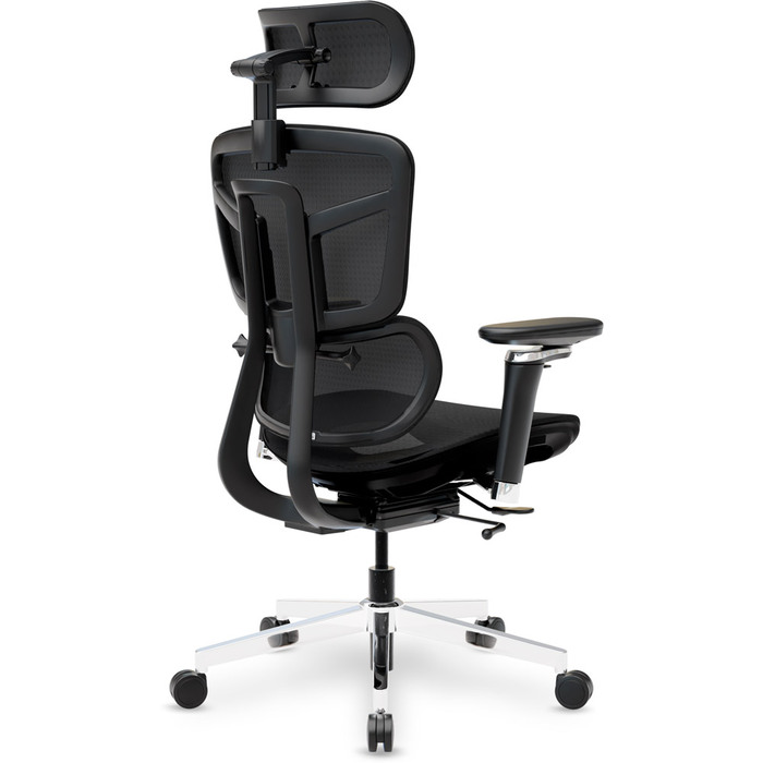 Крісло Mealux S4 Air Black (арт. HF-S4 M/B)